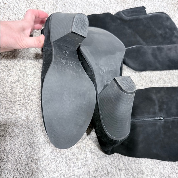 New MIA black over the knee boots, 8.5 - Picture 3 of 8